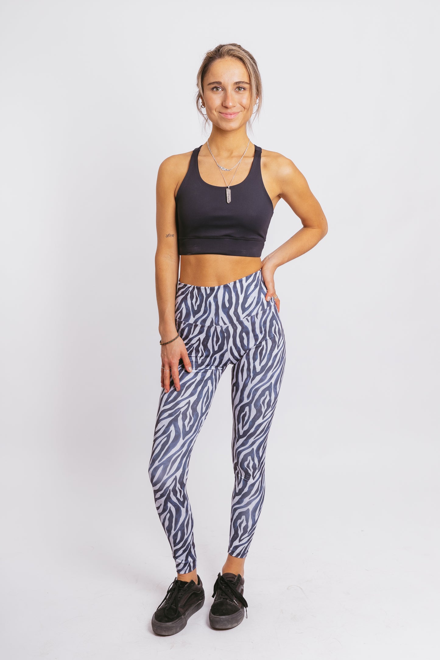 Leggings Core Train Bianca Zebra